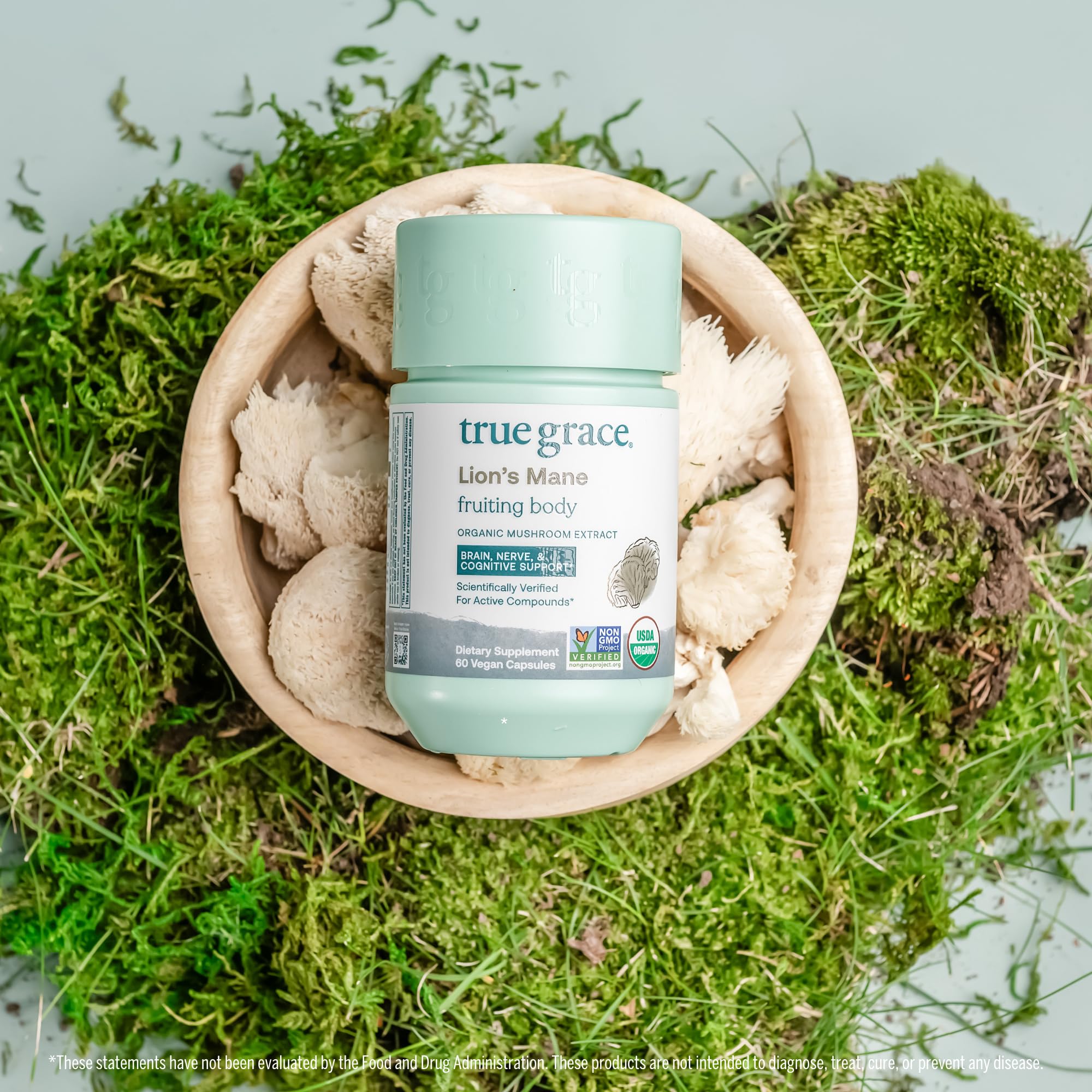 True Grace reusable bottle packaging supports sustainable wellness