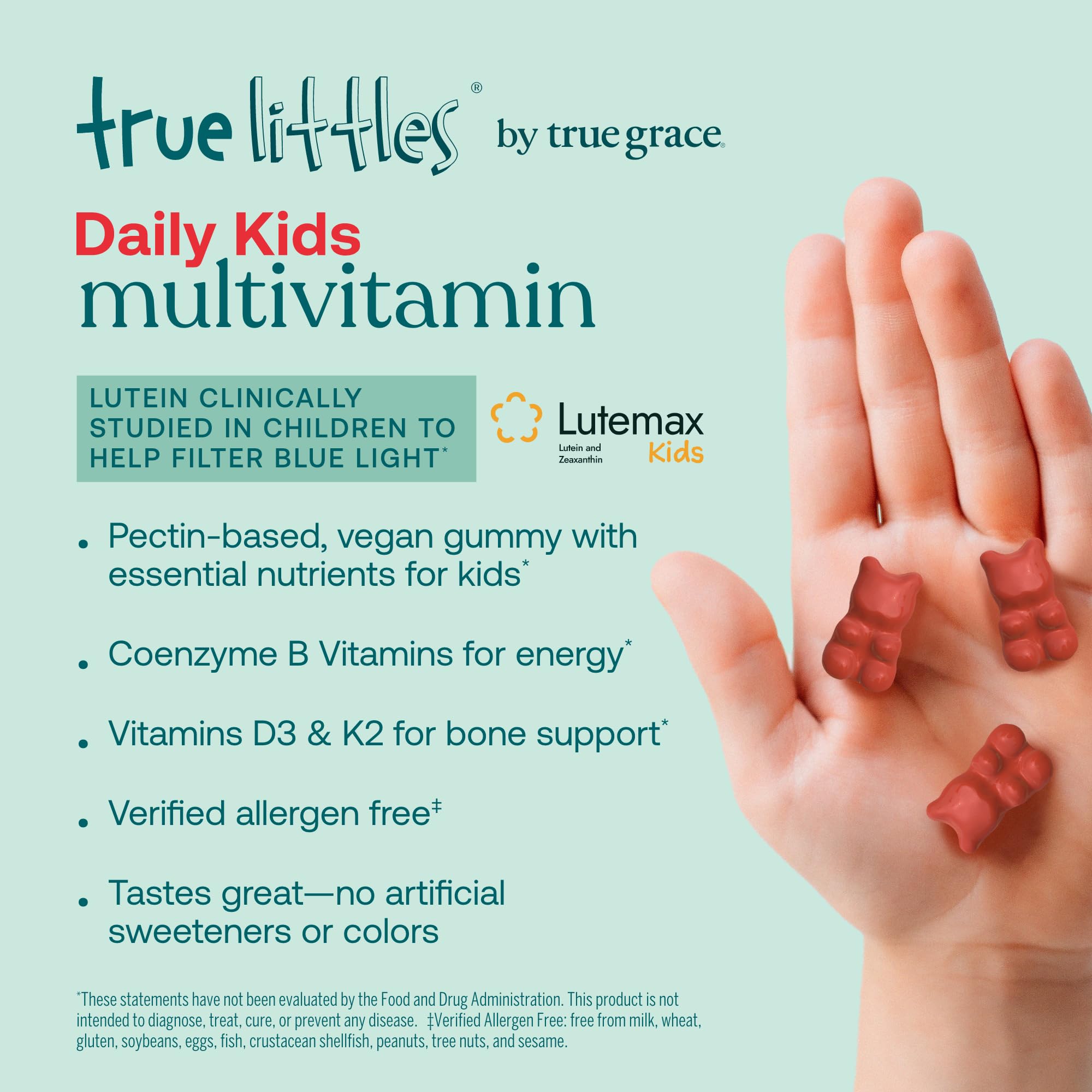 Lutemax Kids Lutein image highlights eye support during screen time