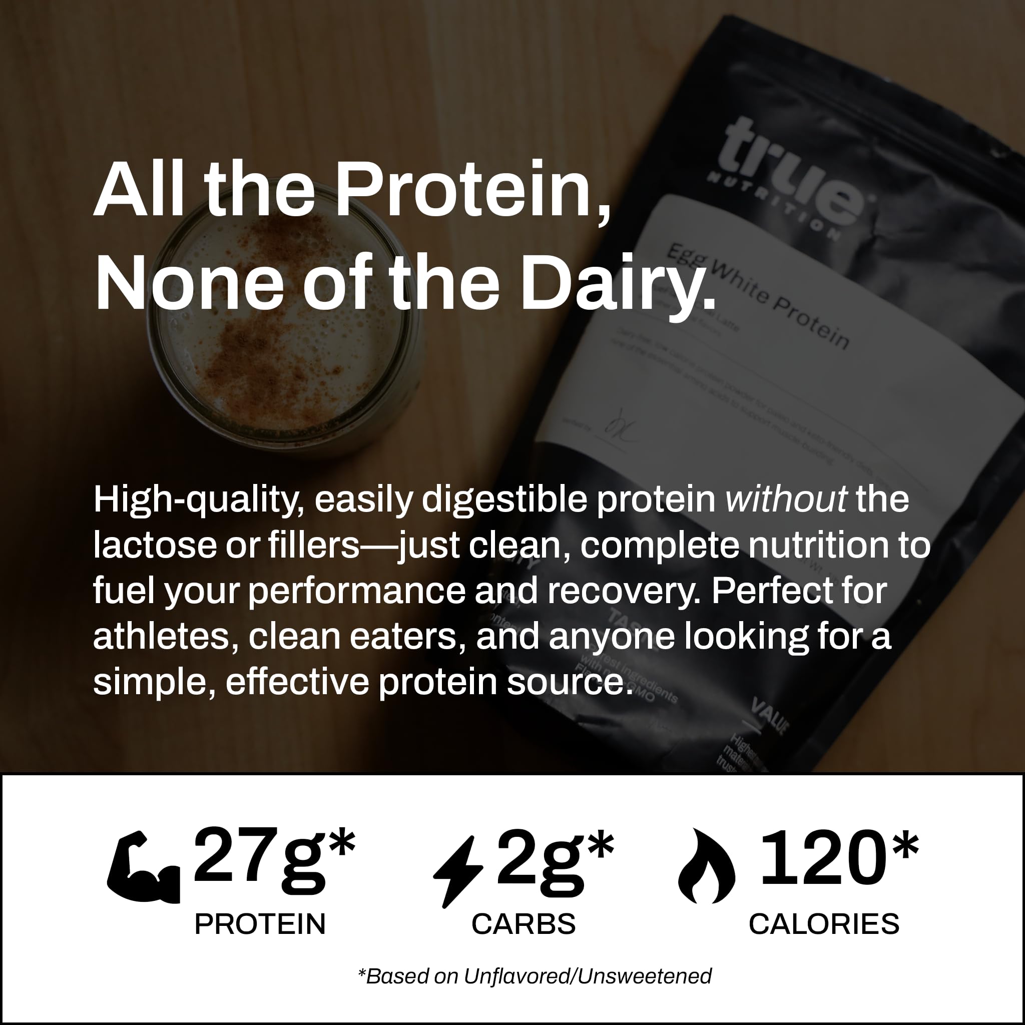 True Nutrition chocolate fudge brownie scoop highlights a flavor-packed protein option.