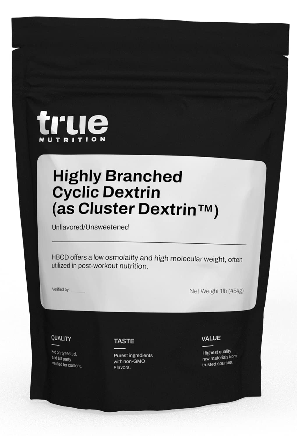 True Nutrition HBCD bottle on shelf signaling ready intra-workout energy