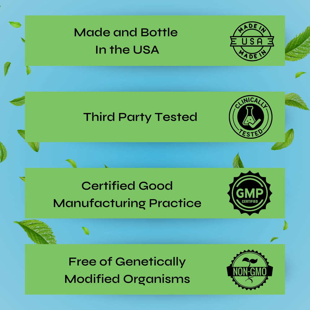 Graphic indicating digestive health benefits from the prebiotic probiotic blend