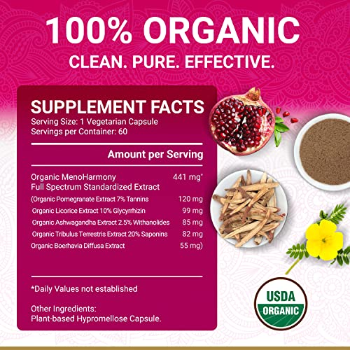 USDA Organic packaging communicates toxin-free, vegan assurance.