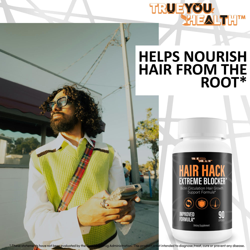Packaging with plant extracts signaling natural scalp nourishment
