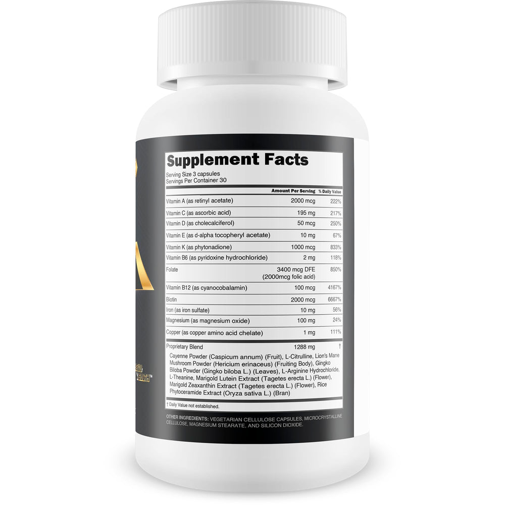 Blood Flow Power capsules ready for daily use and vitality