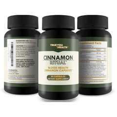 Dispensing Cinnamon Ritual shows simple daily dosage and bottle access