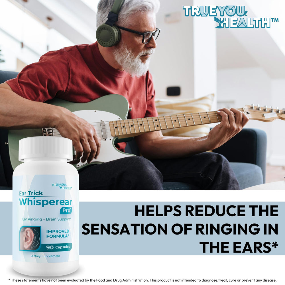 True You Health Ear Trick Whisperear Pro in box conveys trusted daily ear care.