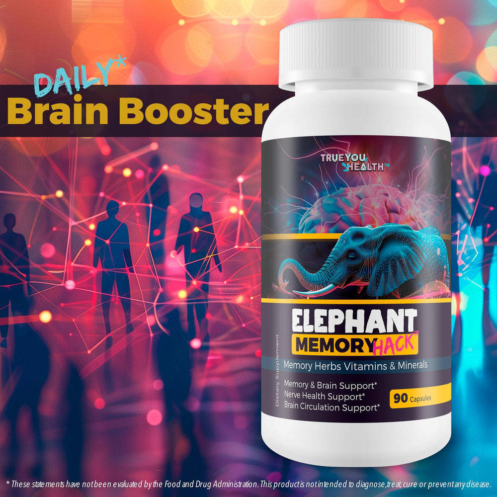 True You Health Ginkgo Biloba capsules shown for circulation and brain function.