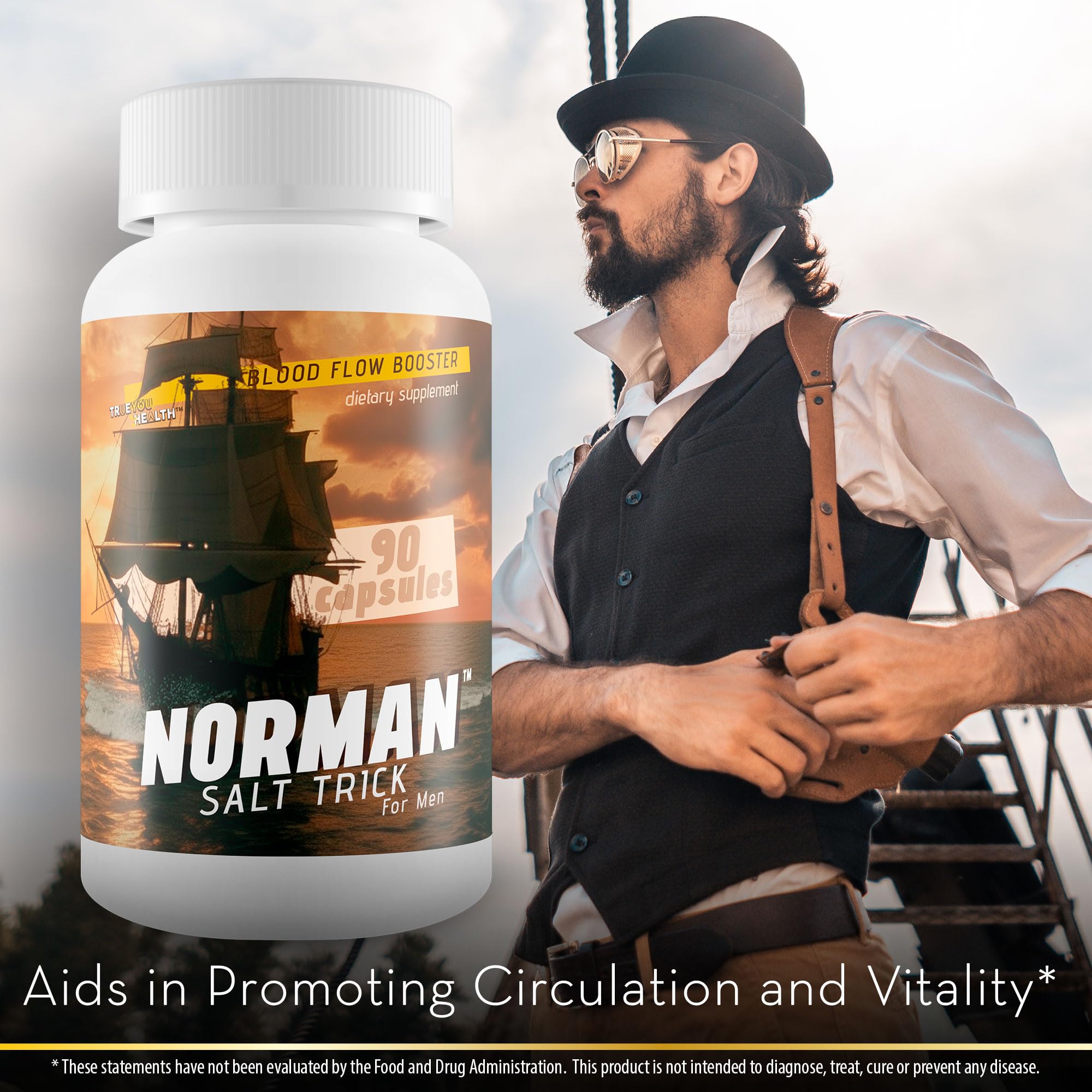 Norman Salt Trick daily-use scene suggesting energy and focus support.
