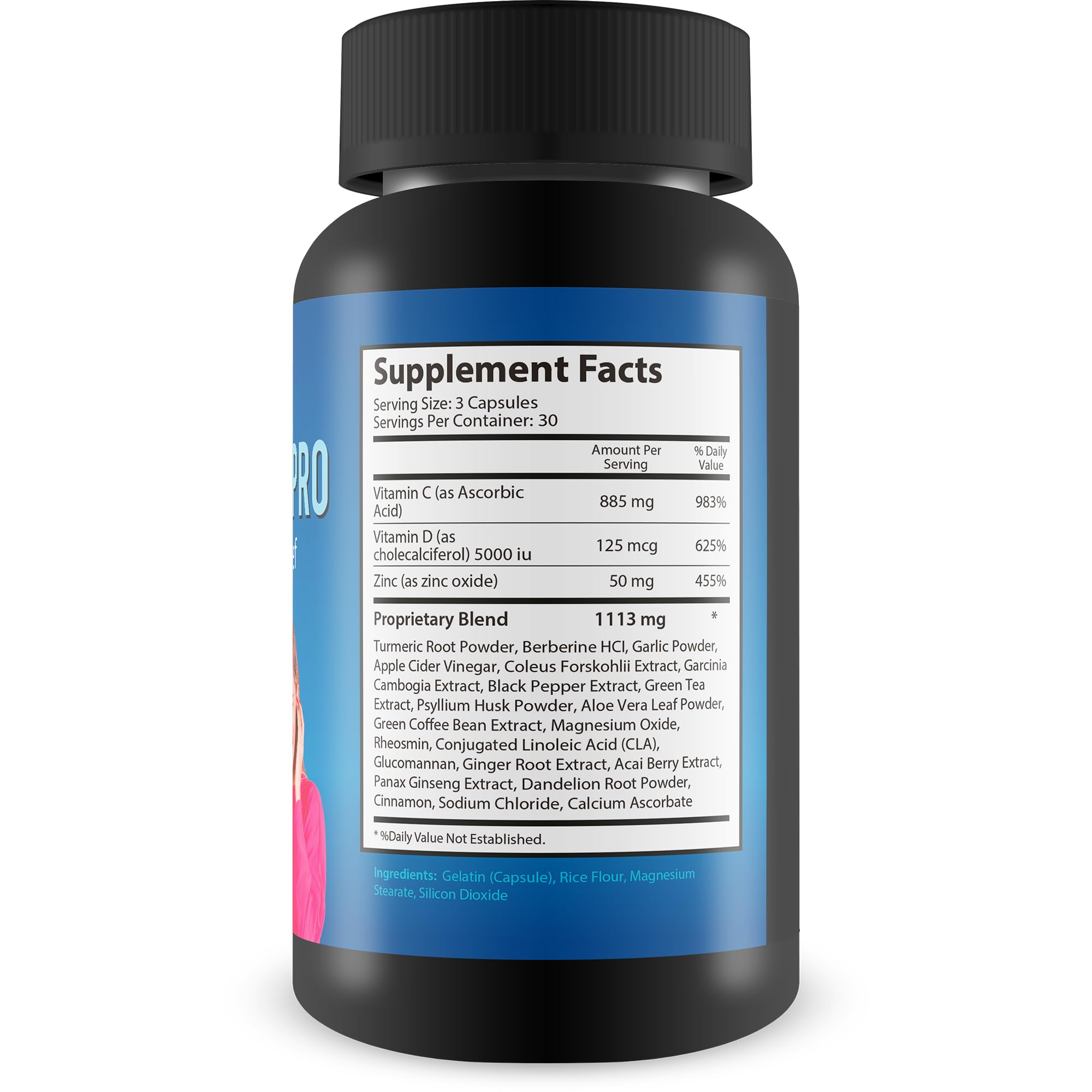 True You Health Pro EchoEase capsules front view for daily tinnitus relief.