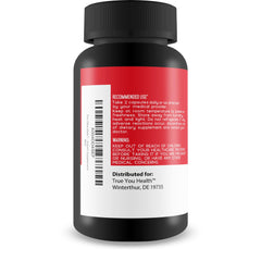 True You Health Pro Ultra Male capsules close-up showing easy-to-swallow pills