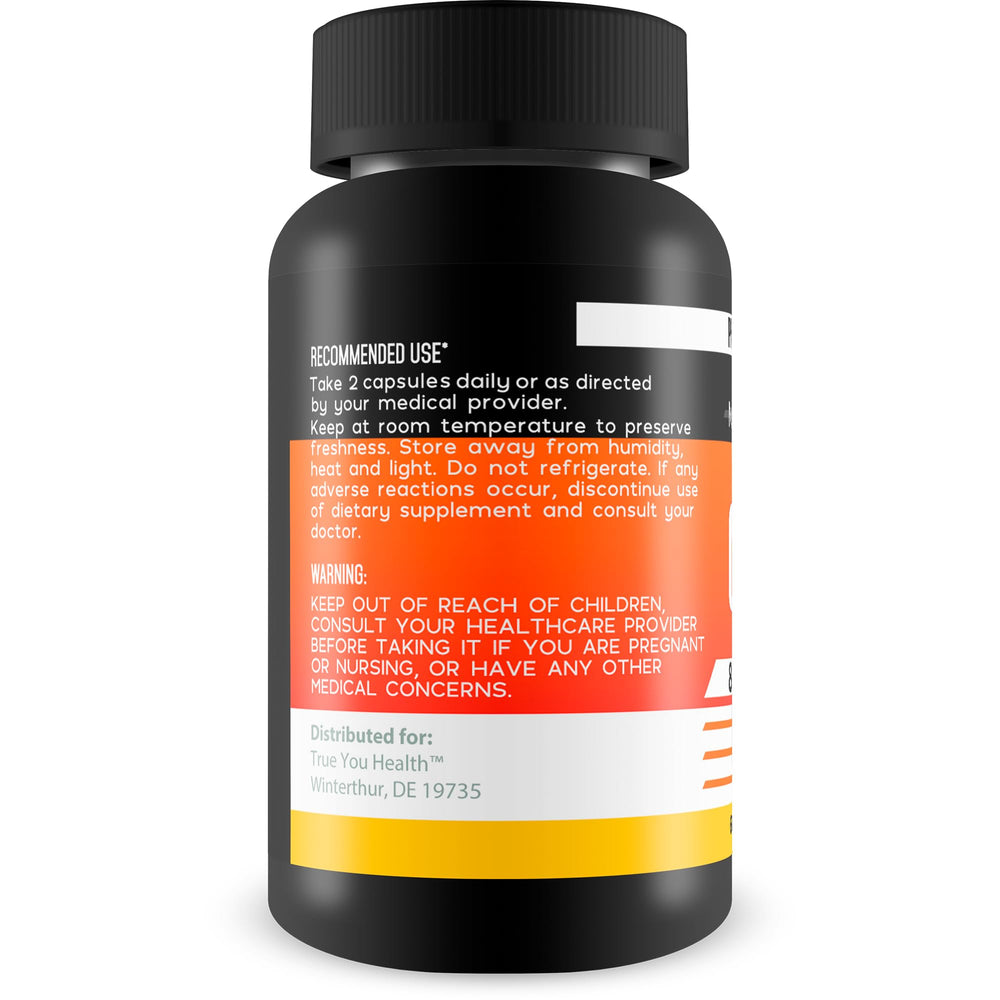 True You Health Pro Vibrboost label view shows key circulation ingredients.