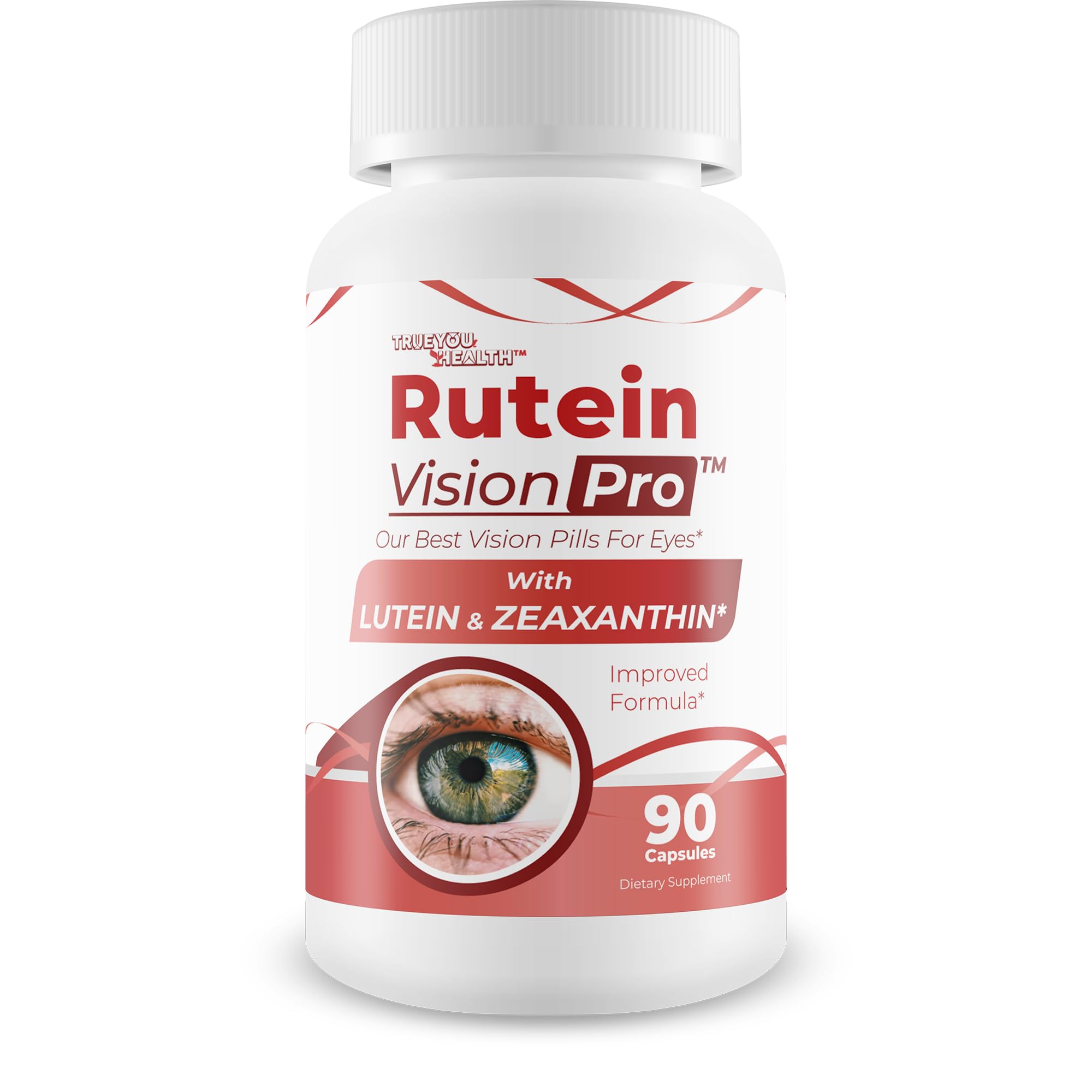True You Health Rutein Vision Pro bottle for daily eye health support