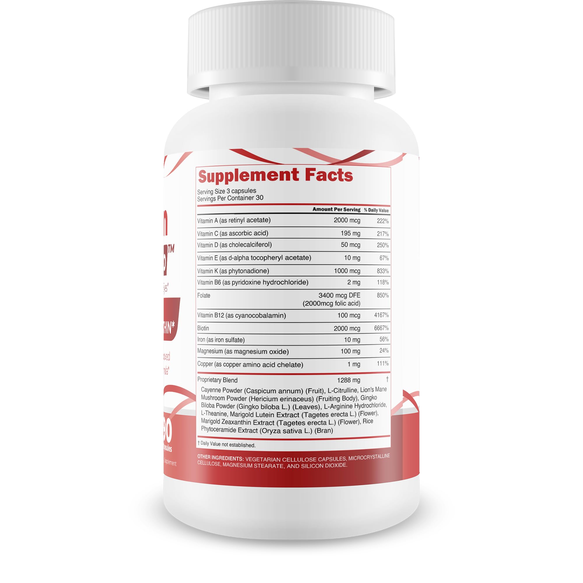 Rutein Vision Pro pills close-up for comfort and focus