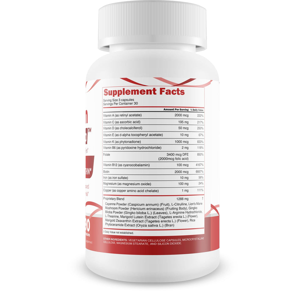 Rutein Vision Pro pills close-up for comfort and focus