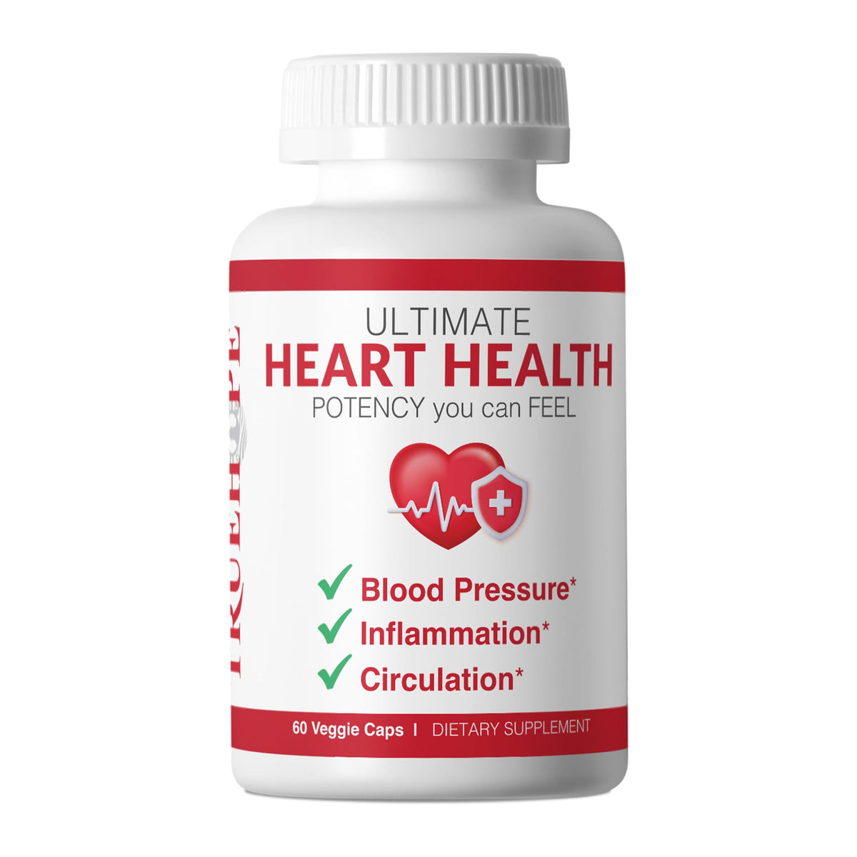 Truehope 27-in-1 heart health bottle front for daily heart support