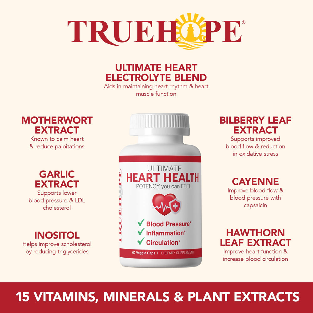 Truehope mistletoe ingredient closeup suggesting heart vitality use