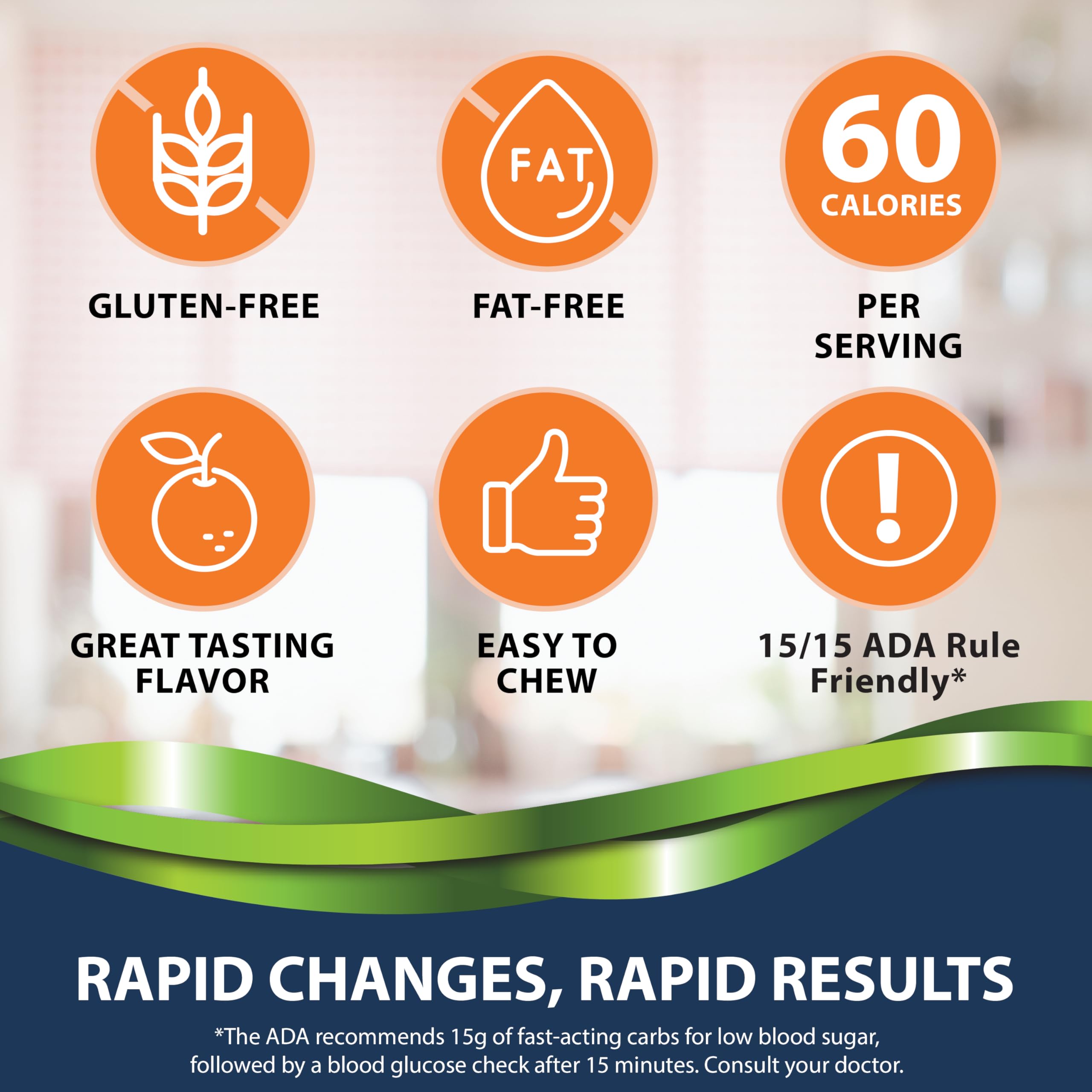 Pouring TRUEplus Glucose Tablets from the bottle for quick serving.