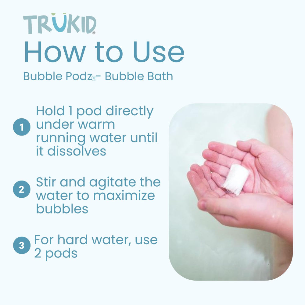 Pod dissolves quickly under running water for mess-free prep.