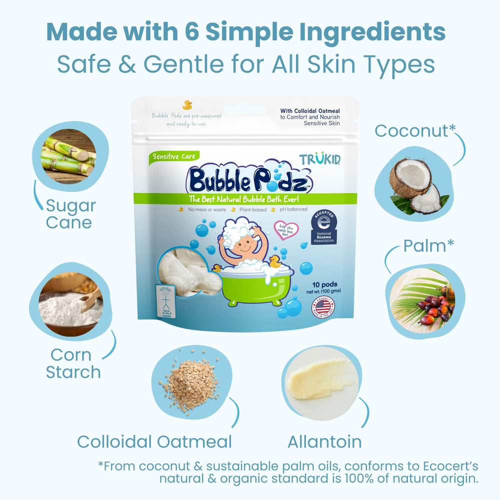 Eco-friendly, single-use pods reduce plastic waste.