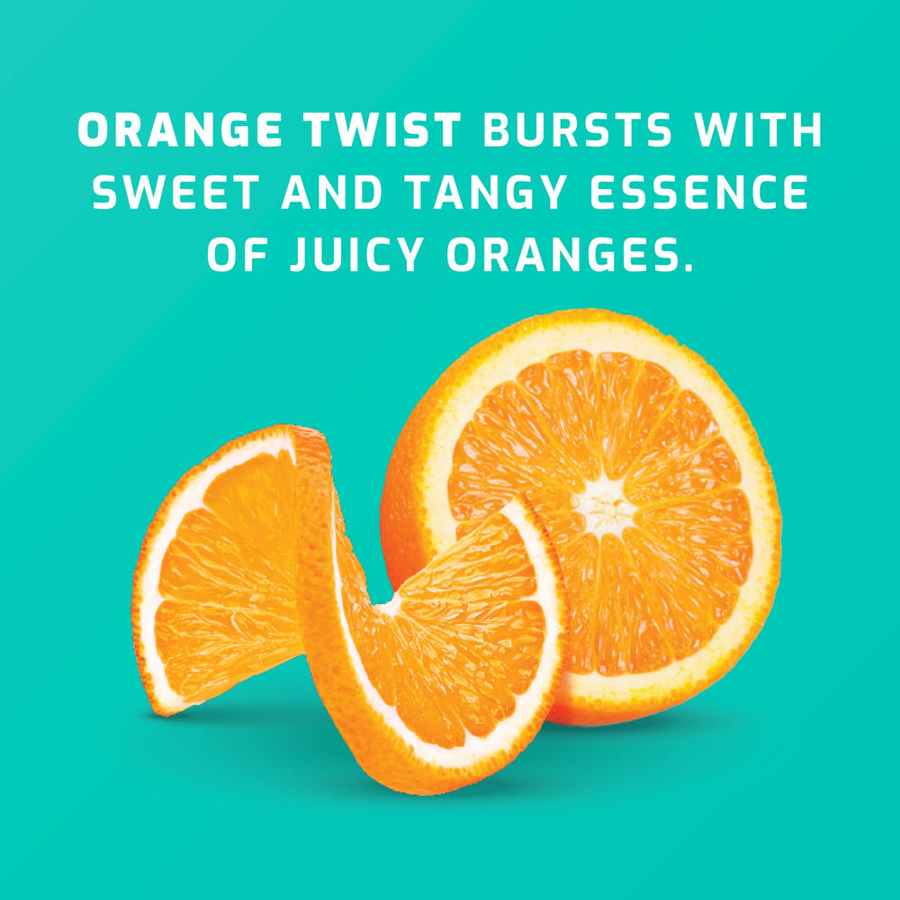 TRULABS Hydrate Orange Twist on-the-go pack in a gym bag
