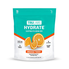 TRULABS Hydrate Orange Twist pack for on-the-go hydration