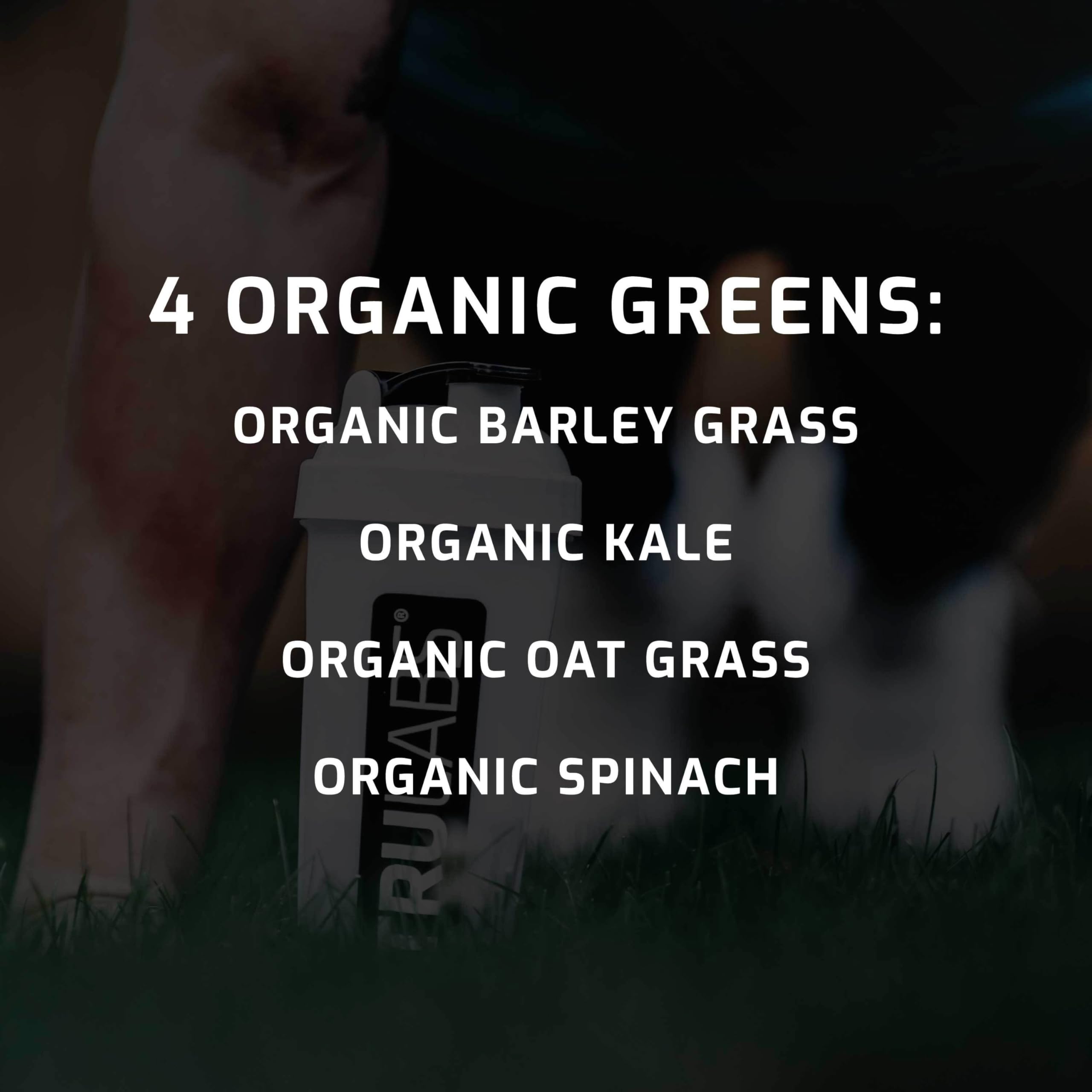 Organic greens illustration included in TRULABS Hydrate Organic Greens.