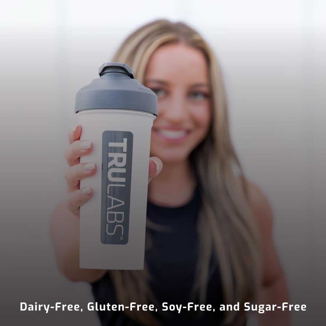 Made in USA TRULABS Hydrate Peach Mango packaging with global ingredients.