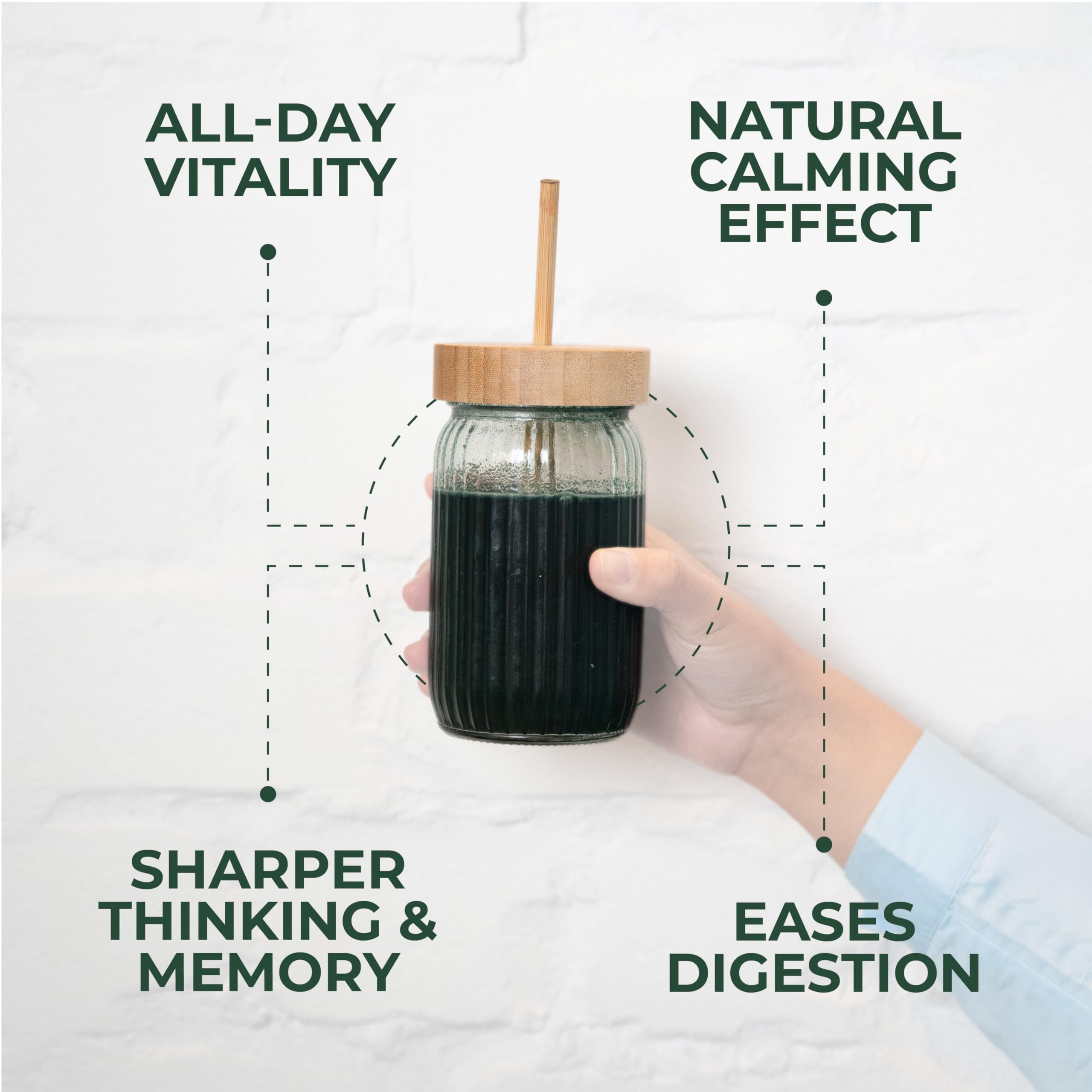 TRUMETA Greens enhances digestion with Bacillus coagulans.