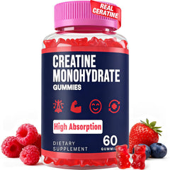 Trupretty Creatine Gummies bottle for workouts and recovery.