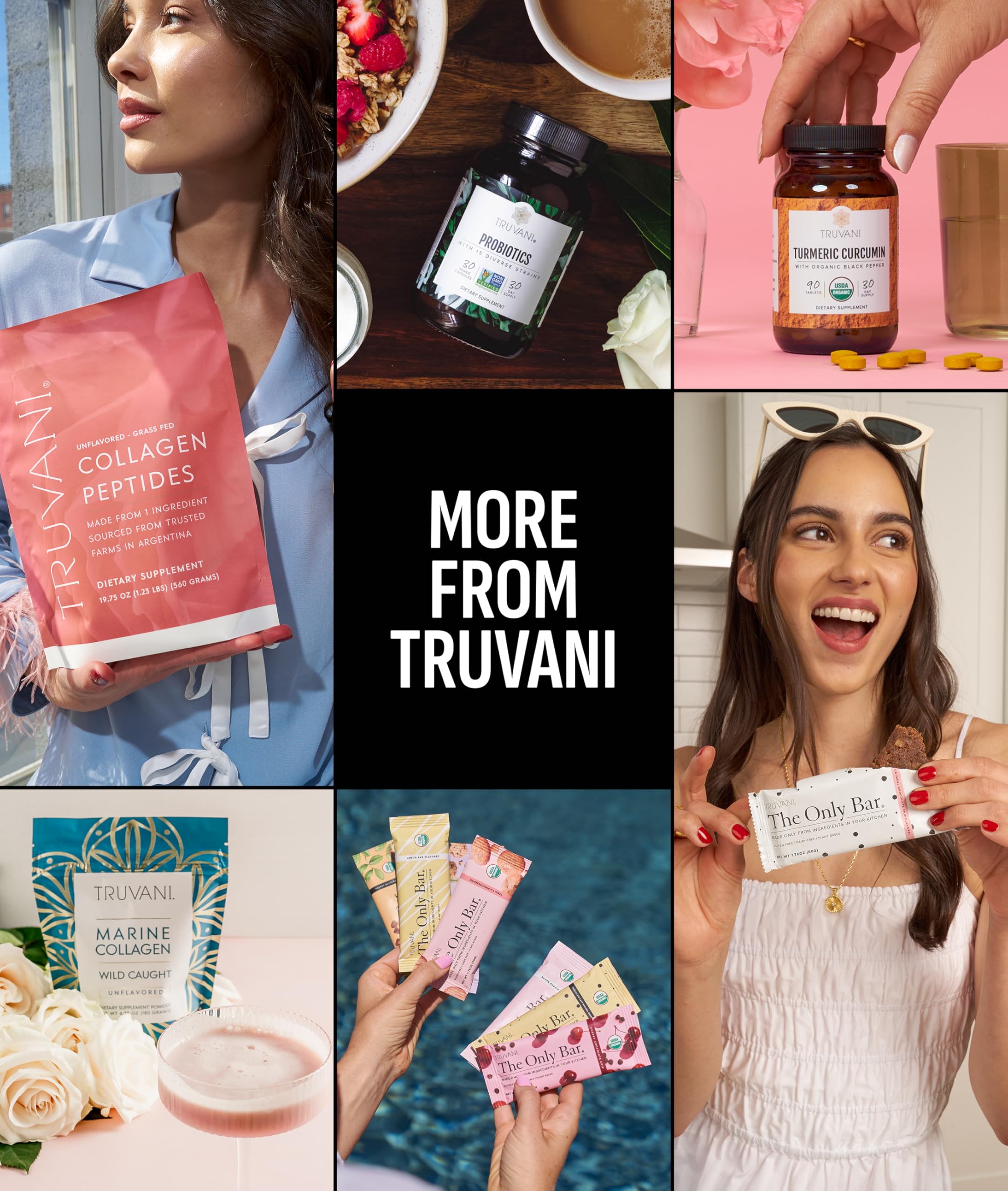 Truvani 18-serving packaging front—clear value for recurring protein routines.