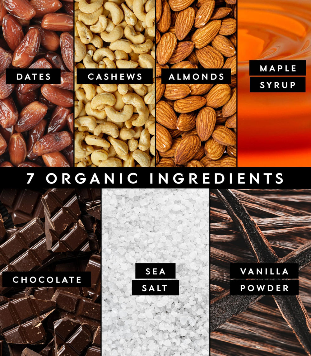 Truvani bar ingredients in bowl, clean, protein-rich blend.