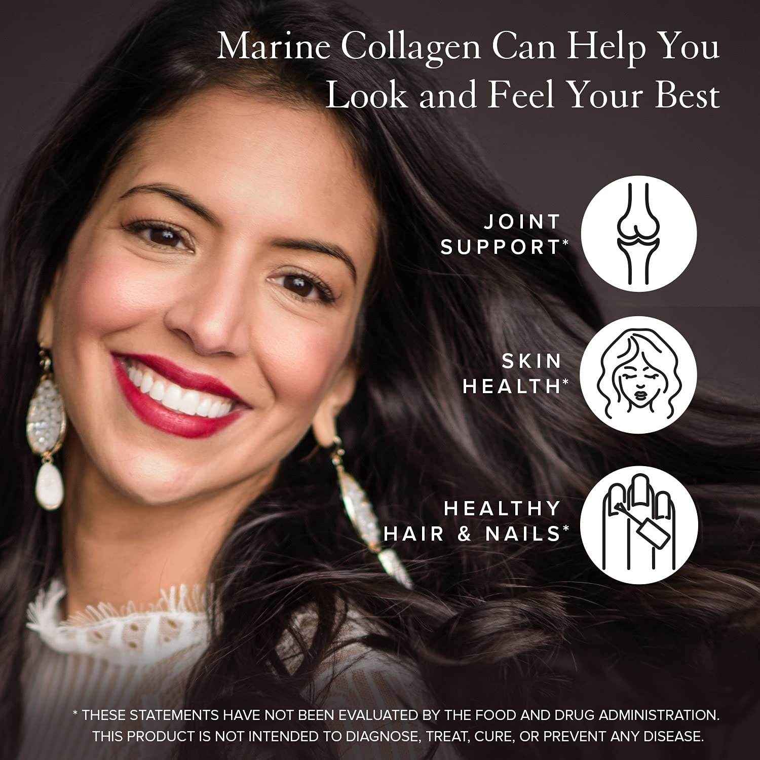 Truvani collagen powder scoop shows an 11g serving for daily use.