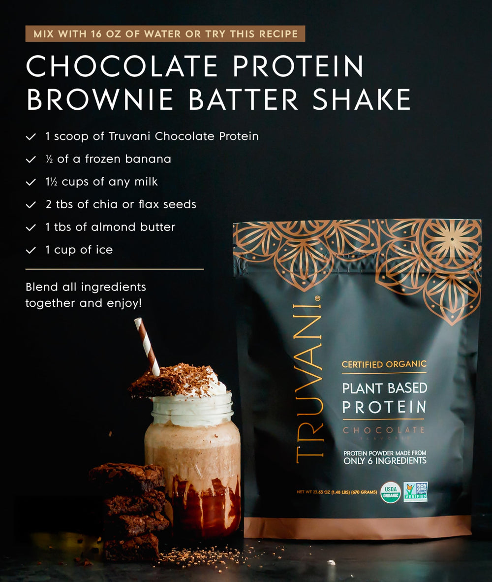 Truvani gluten-free, keto-friendly label—diet-conscious protein option.