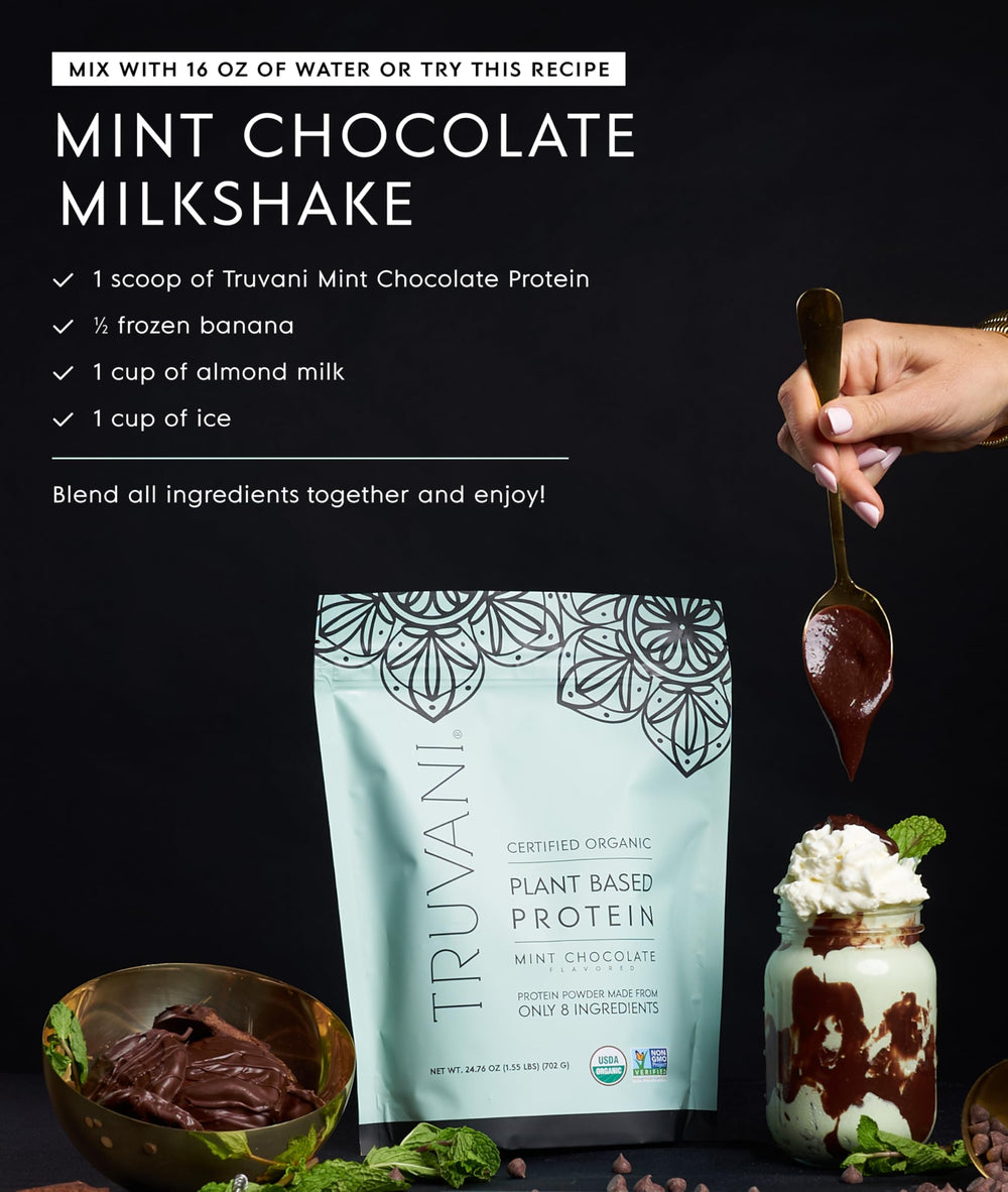 Truvani low carb nutrition information on packaging.