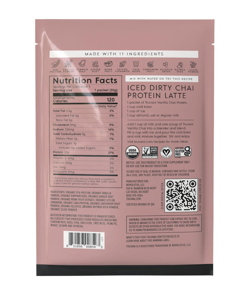 Truvani no added sugar monk fruit sweetener visual highlight