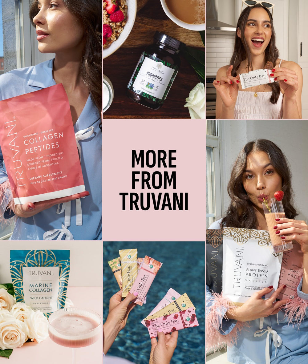 Truvani strawberry powder ingredients highlight quality