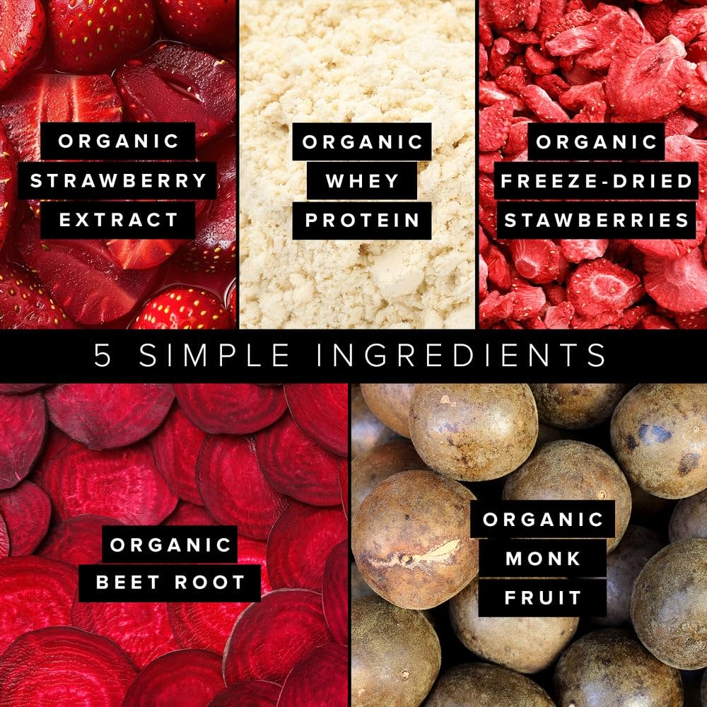 Truvani USDA Organic label on whey packaging