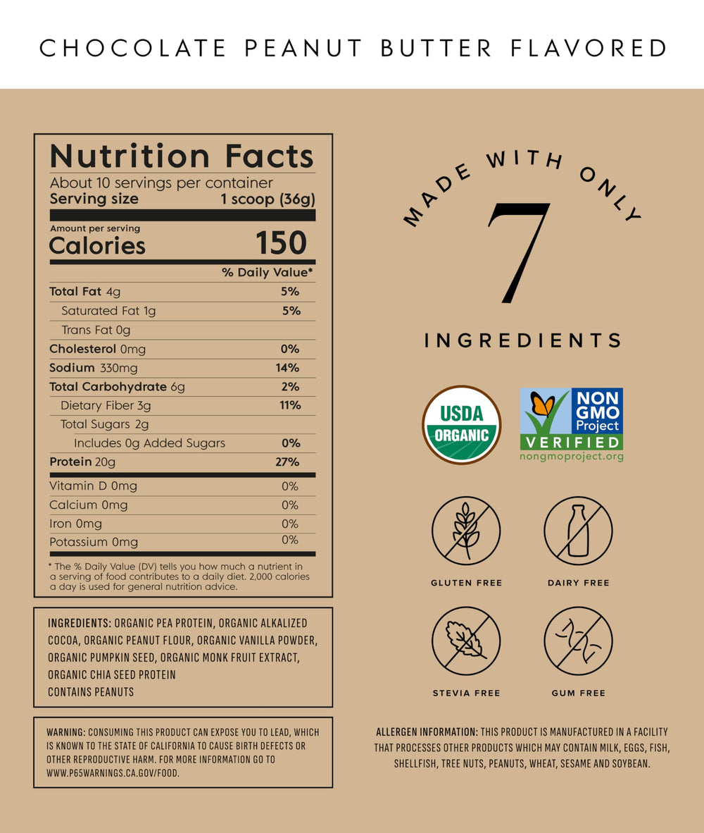 Truvani protein shake with chocolate peanut butter flavor for quick post-workout nourishment