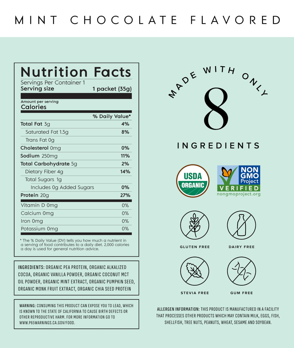 Truvani single-serving packet ideal for on-the-go nutrition