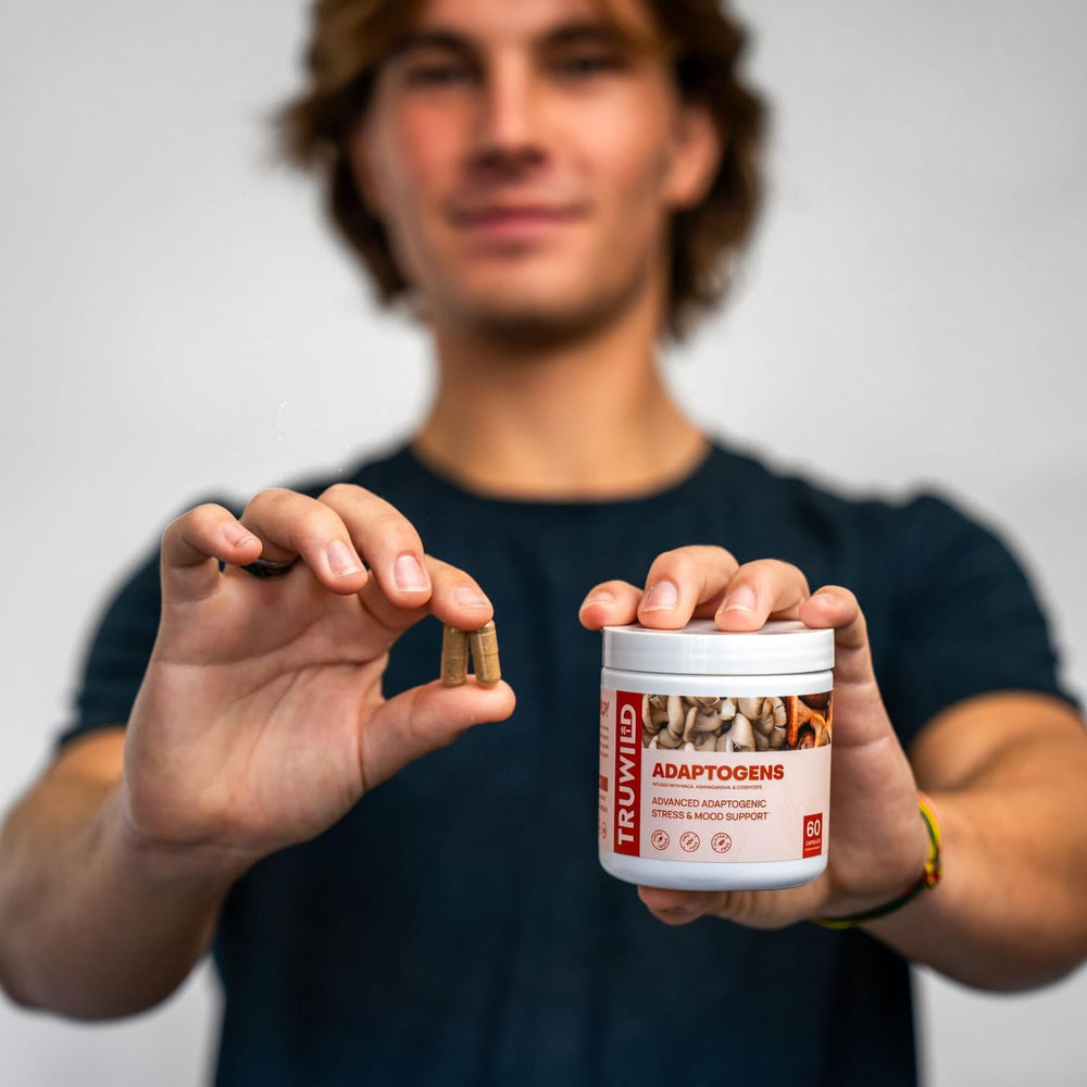 TruWild Seven-Key Ingredients close-up emphasizes plant-based wellness