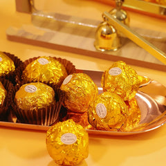 T-shin wedding centerpiece chocolate ball candle for elegant tables