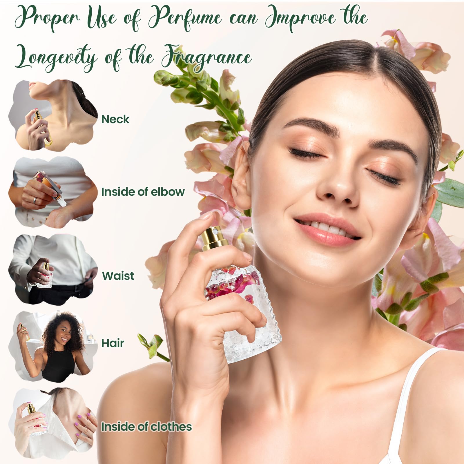 TSVATE dried flowers and tools—natural accents for creative perfume blending.