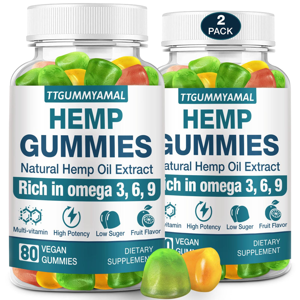 TTGUMMYAMAL 2Pack bottle-front promotes convenient relaxation for evenings.