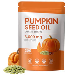 TTGUMMYAMAL pumpkin seed oil bottle showing cold-pressed purity for daily support.