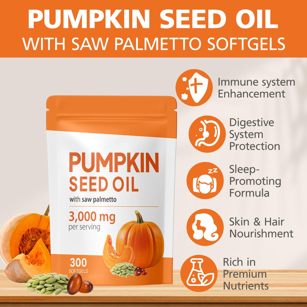 TTGUMMYAMAL pumpkin seed oil softgels offering convenient daily capsules.