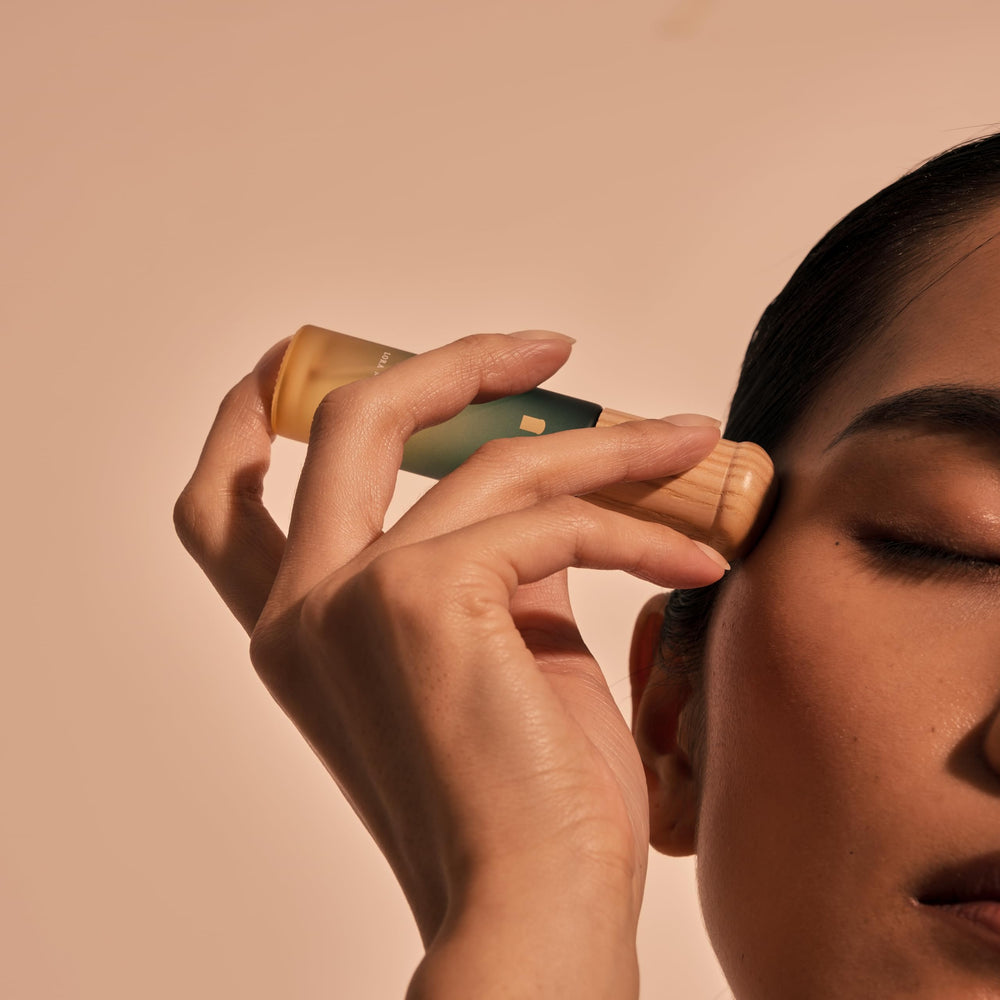 TTIONG Revive Exta Serum packaging featuring woodcap