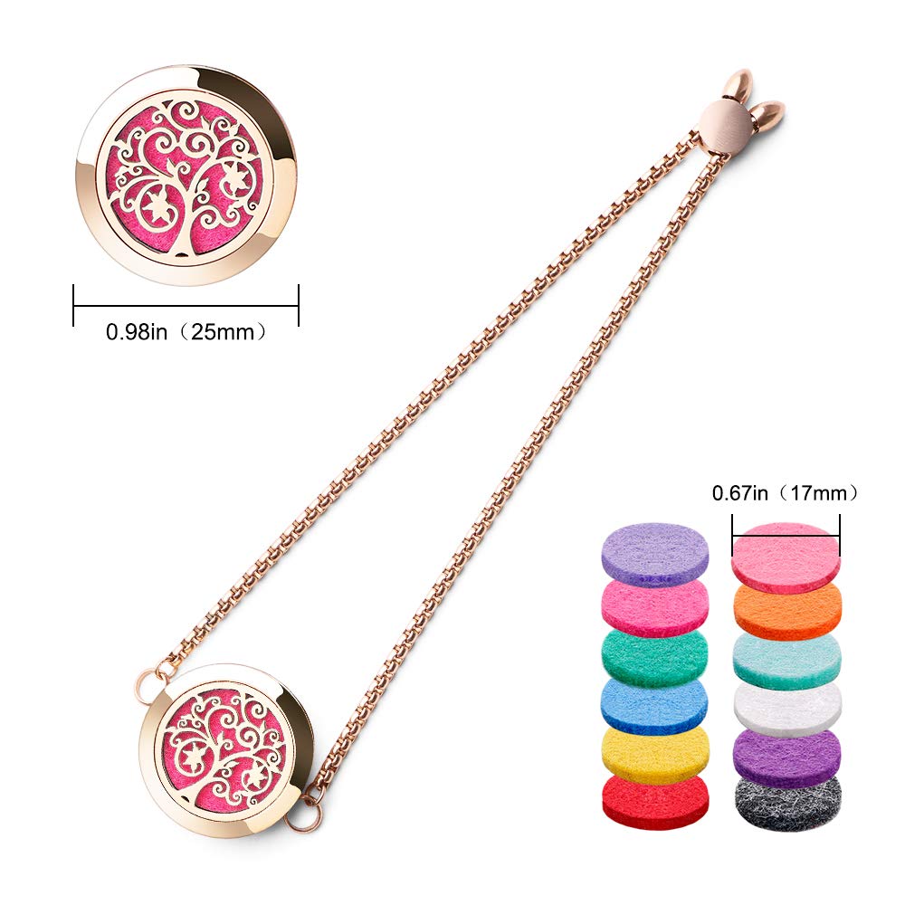 ttstar tree of hope dial design on diffuser bracelet