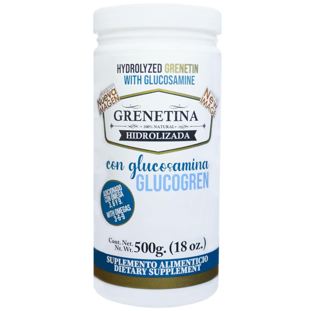 Tu Salud Plus collagen glucosamine powder bottle for joint support and skin health