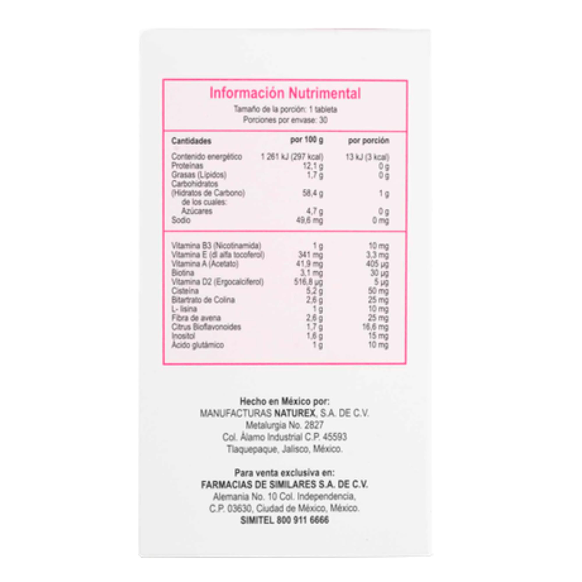 Gelasim Hair and Nail Vitamins tablets shown for daily nourishment supporting hair and nails.