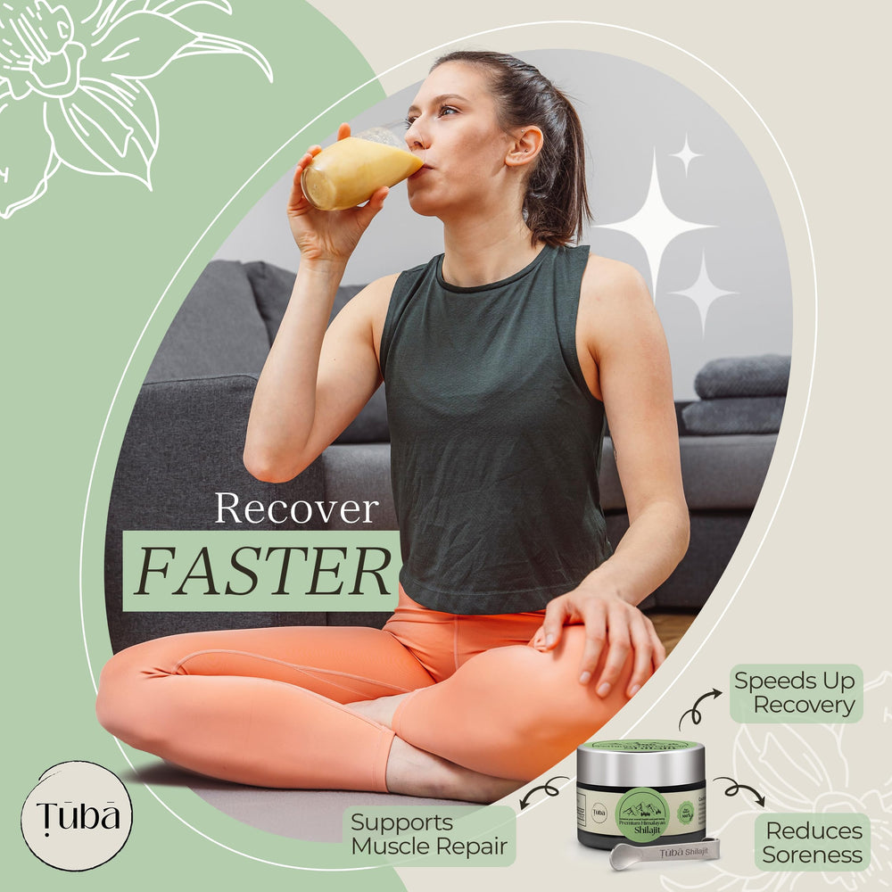 TUBA Shilajit in coffee or tea for a simple energy shift